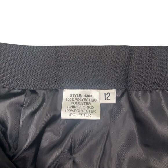 Alfred Dunner Gray Long Sleeve Top Size L & Trouser Pants Size 12 Coords Set - Picture 12 of 12